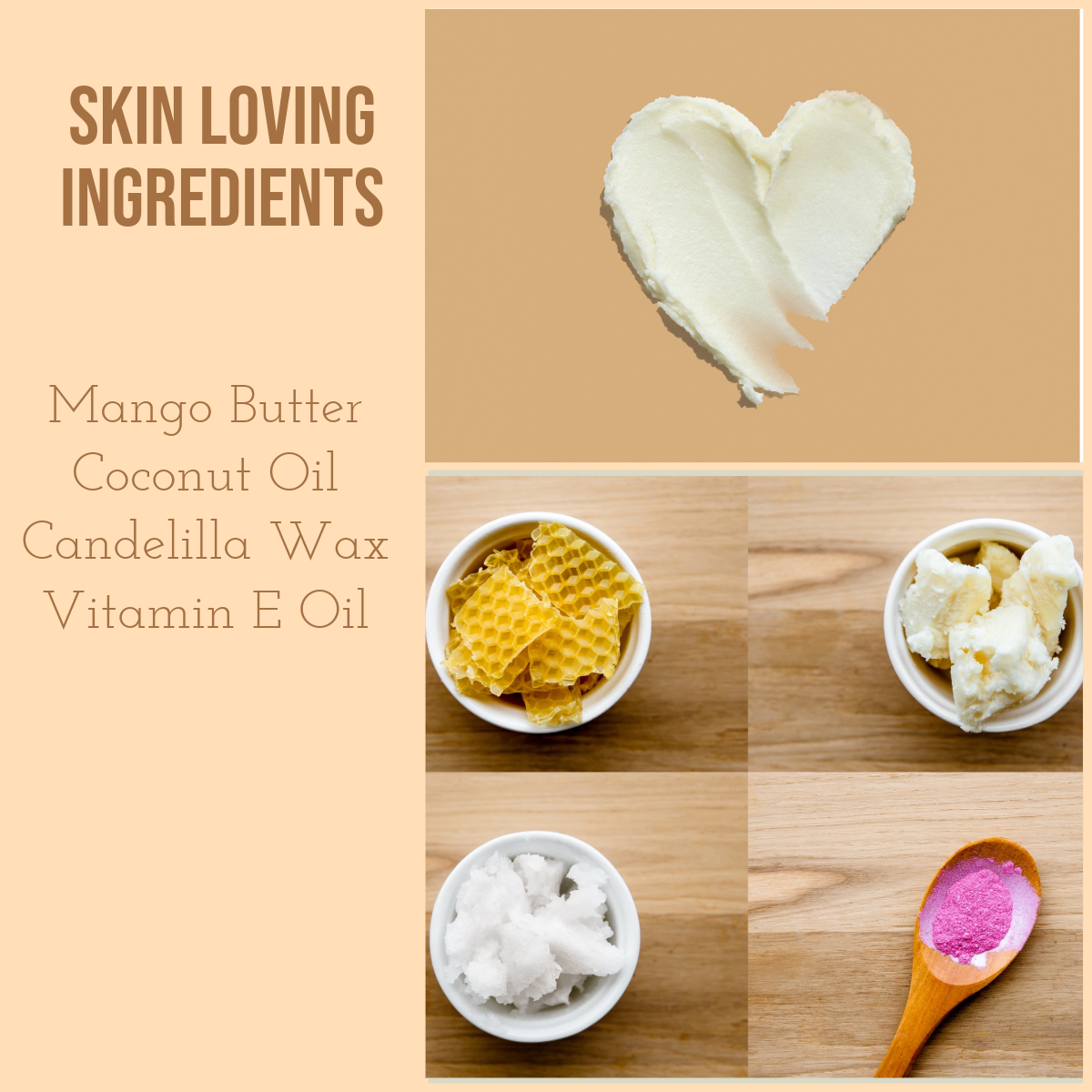 Signature Lotion Bar w/ Candelilla Wax